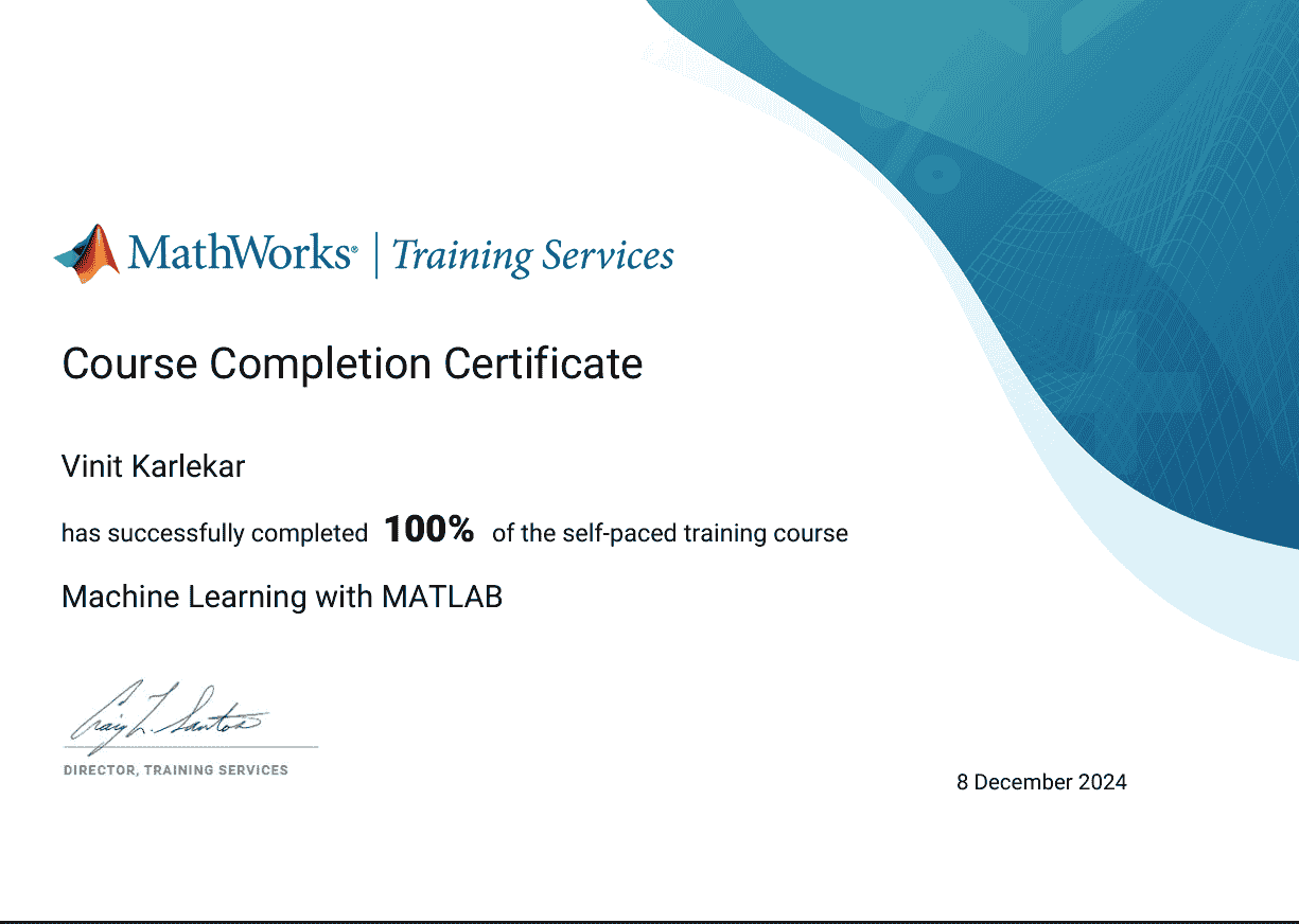 MachineLearning with MATLAB